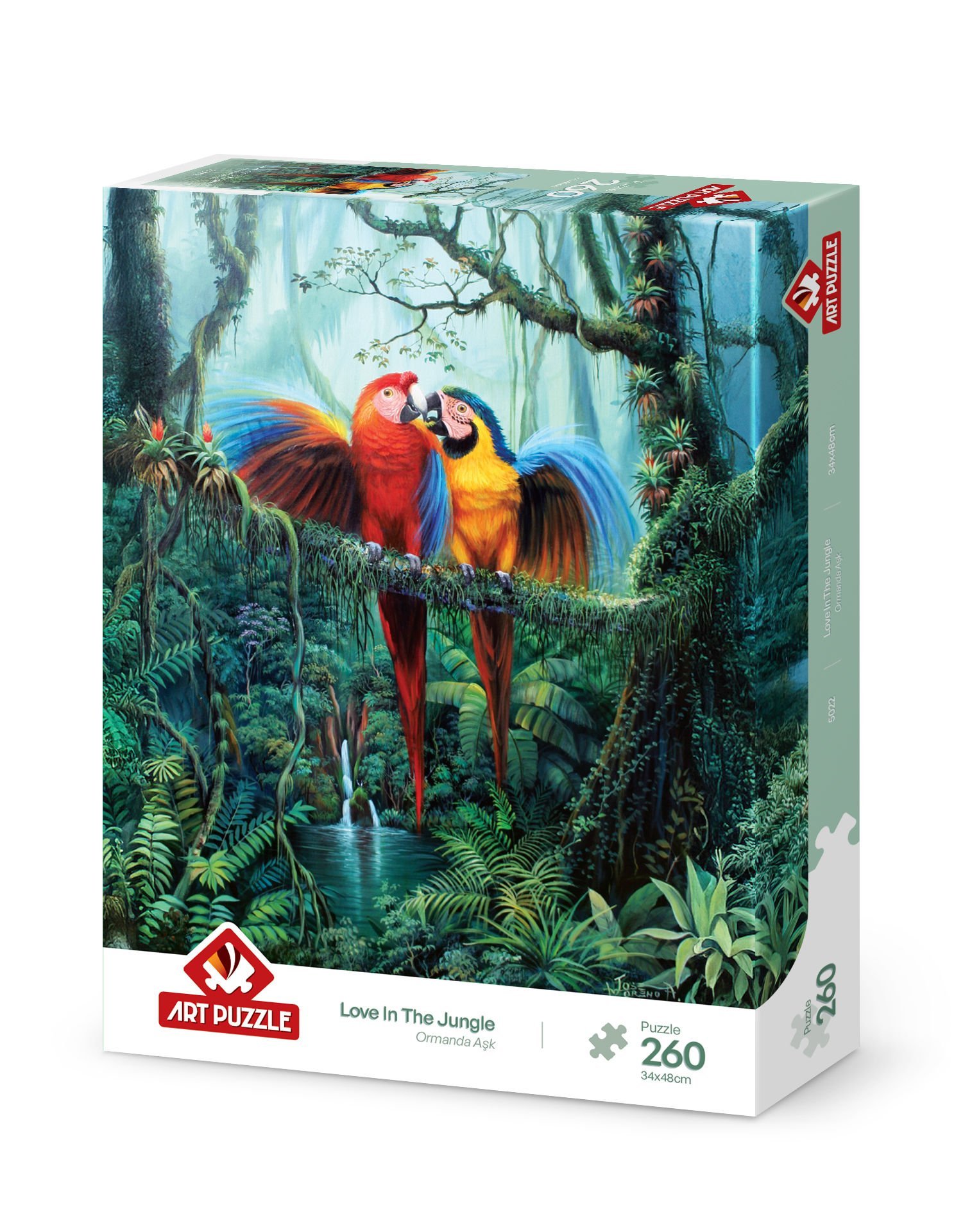 Art Puzzle Ormandaki Aşk 260 Parça Puzzle