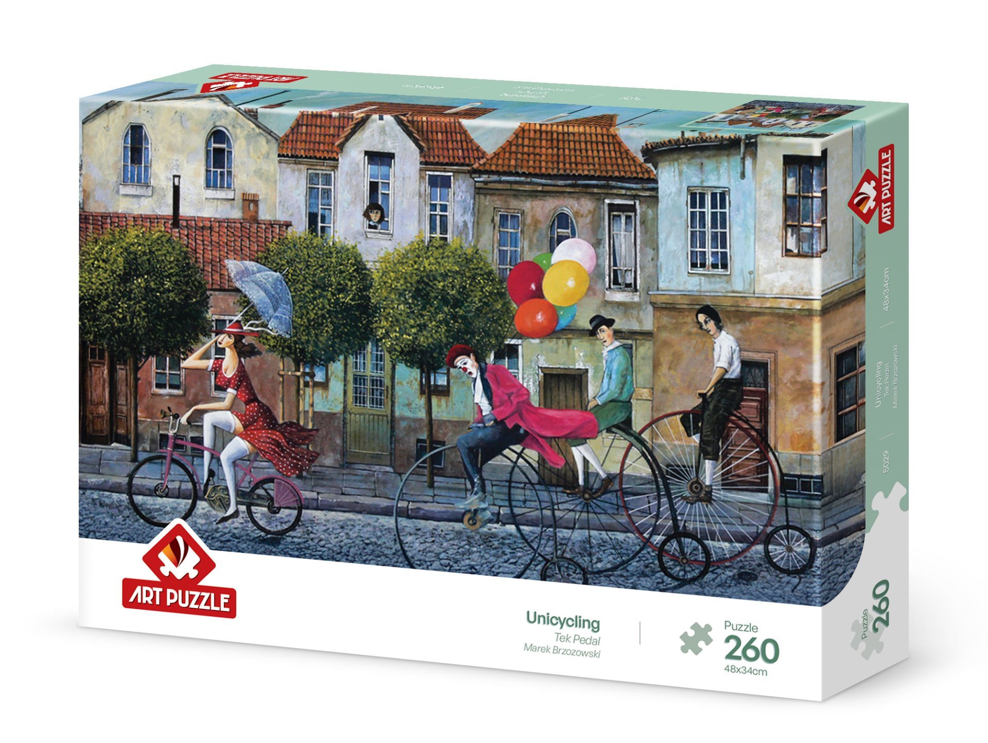 Art Puzzle Tek Pedal 260 Parça Puzzle