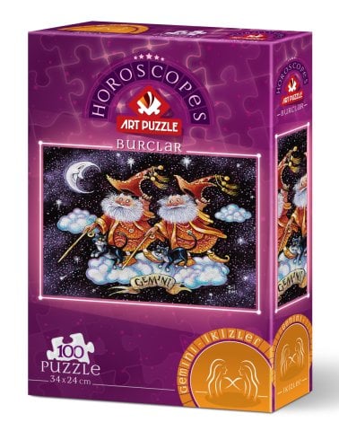Art Puzzle İkizler Burcu 100 Parça Puzzle