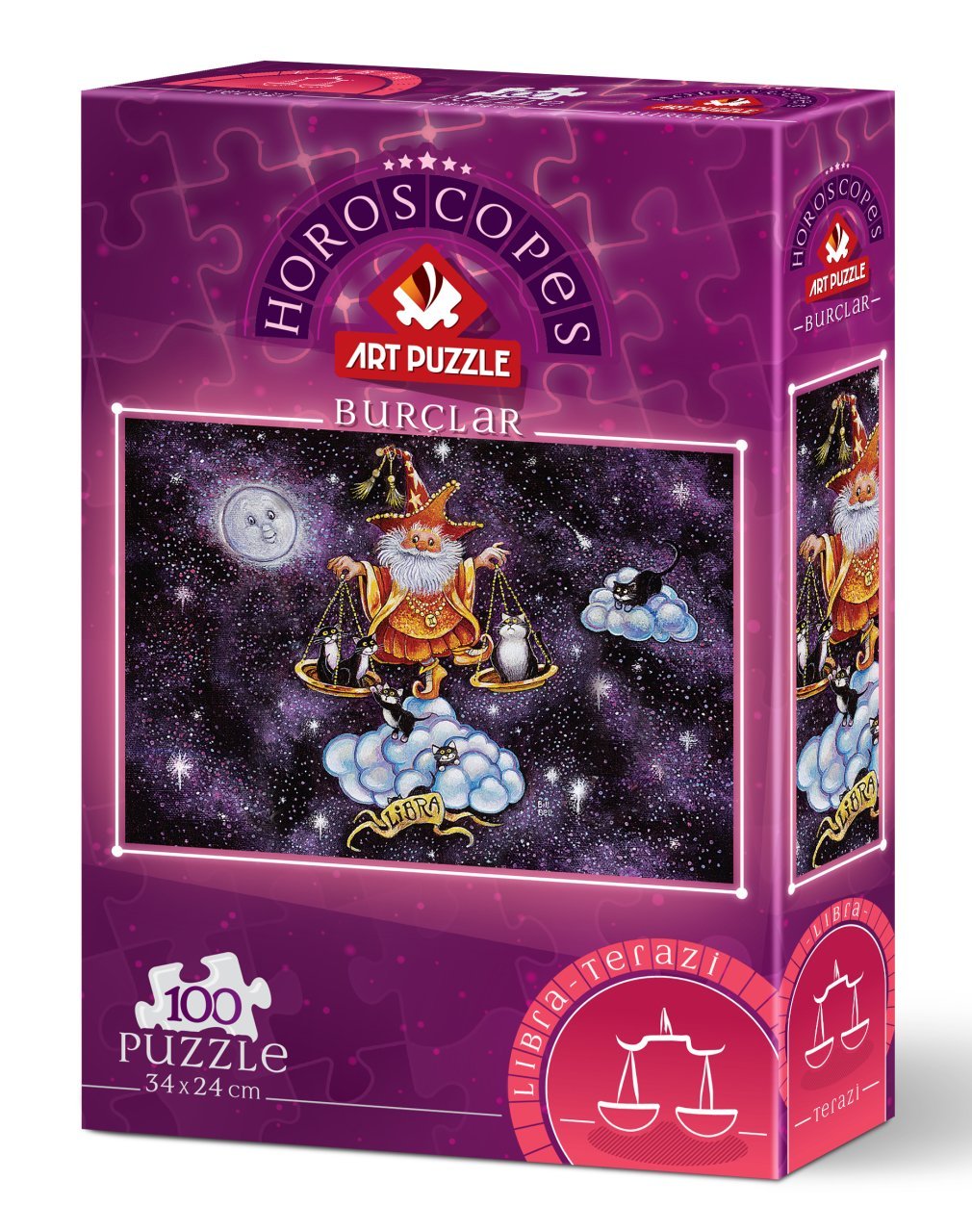 Art Puzzle Terazi Burcu 100 Parça Puzzle