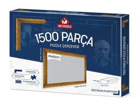 Art Puzzle Altın  1500 Parça Demonte Puzzle Çerçevesi