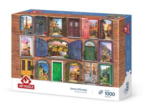 Art Puzzle Avrupa'nın Kapıları 1000 Parça Puzzle
