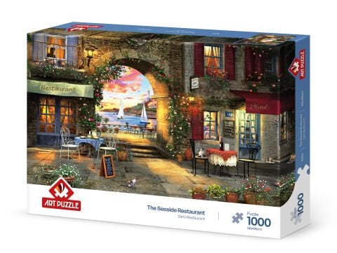 Art Puzzle Sahil Restaurant 1000 Parça Puzzle
