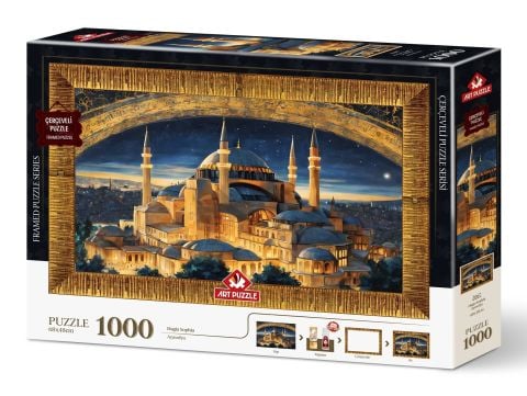 Art Puzzle Ayasofya  1000 Parça Çerçeveli Puzzle