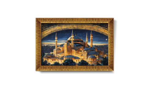 Art Puzzle Ayasofya  1000 Parça Çerçeveli Puzzle