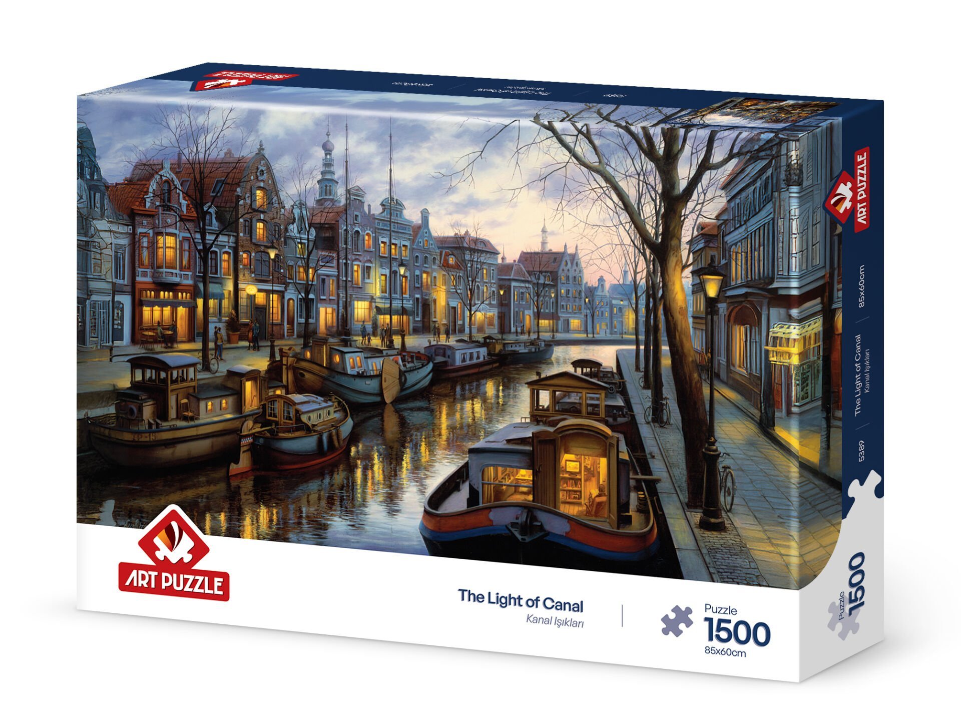 Art Puzzle Kanal Işıkarı 1500 Parça Puzzle