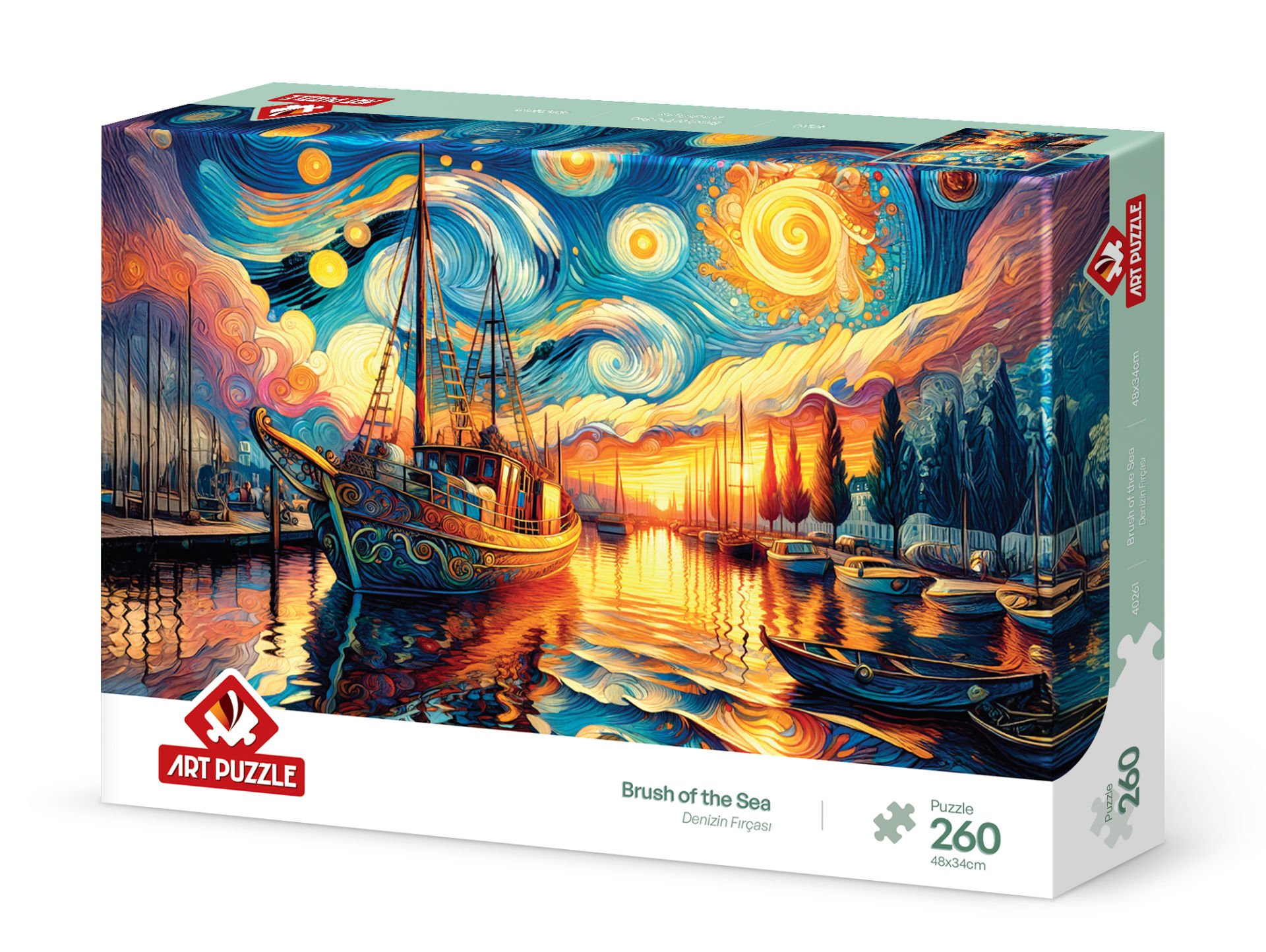 Art Puzzle Denizin Fırçası 260 Parça Puzzle