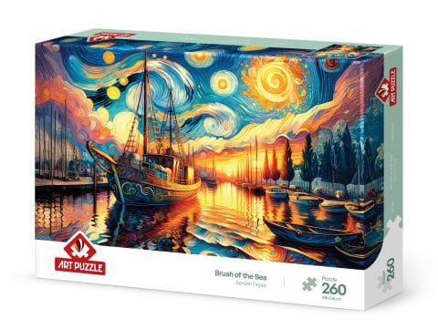 Art Puzzle Denizin Fırçası 260 Parça Puzzle
