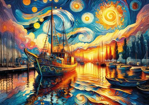 Art Puzzle Denizin Fırçası 260 Parça Puzzle