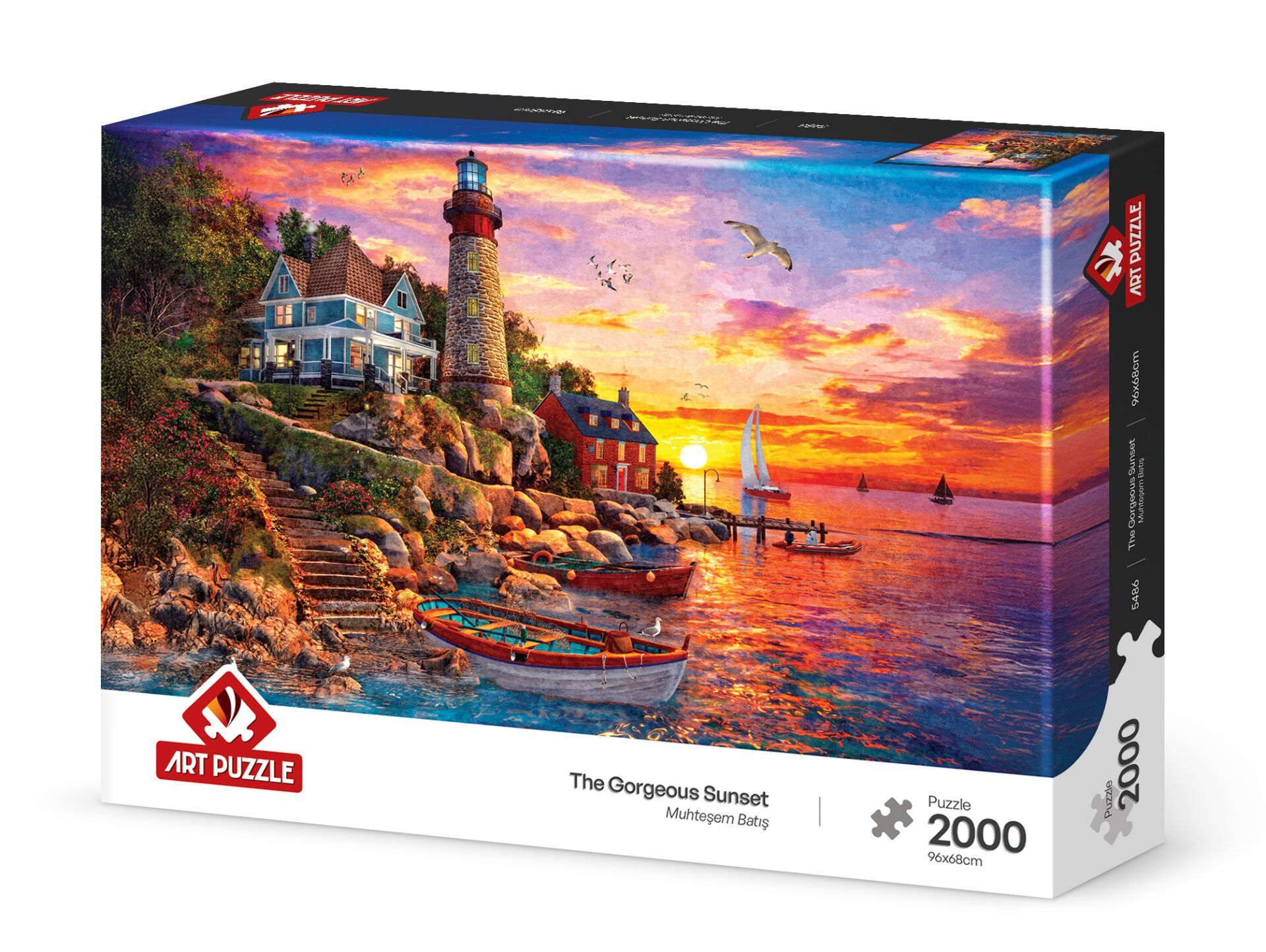 Art Puzzle Muhteşem Batış 2000 Parça Puzzle