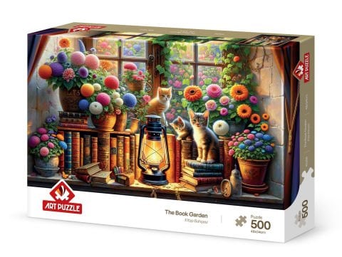 Art Puzzle Kitap Bahçesi 500 Parça Puzzle