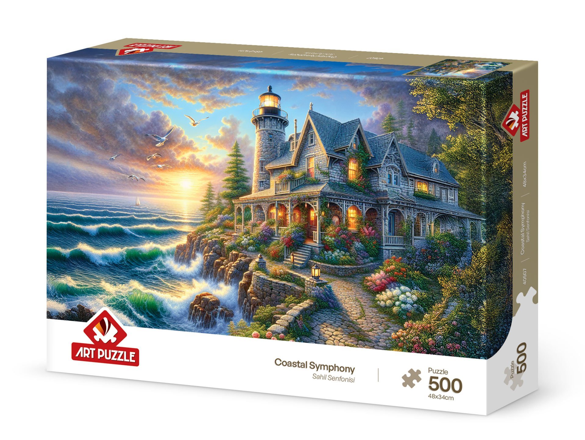 Art Puzzle Sahil Senfonisi 500 Parça Puzzle