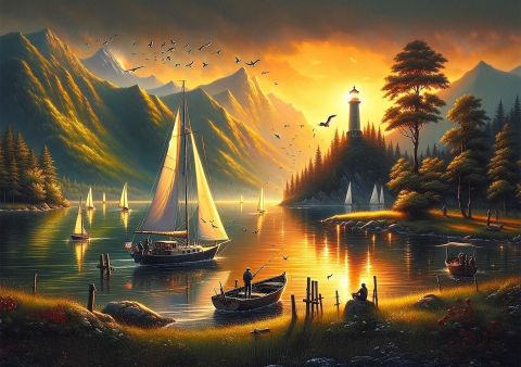 Art Puzzle Altın Kıyılar 1000 Parça Puzzle