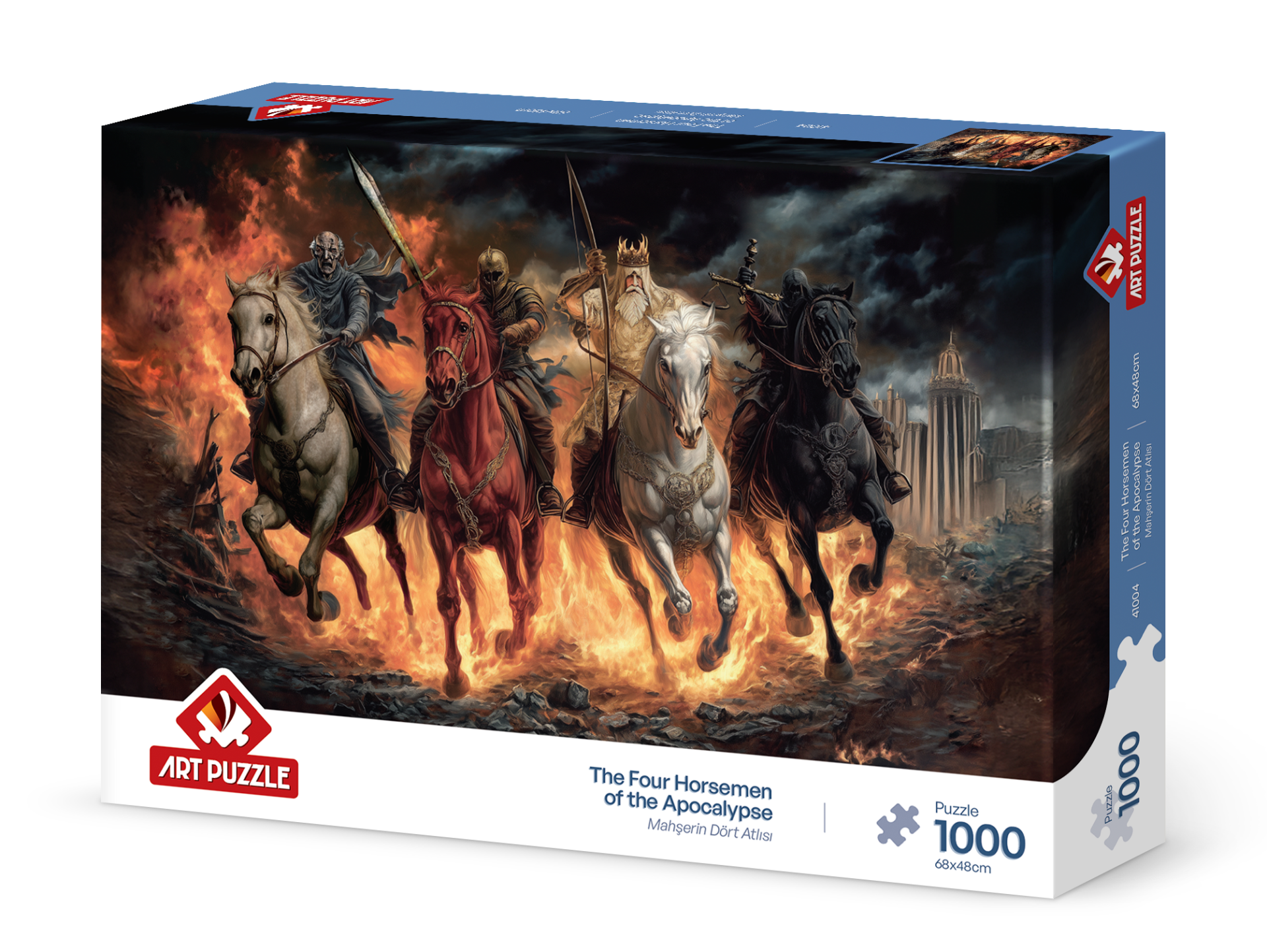 Art Puzzle Mahşerin Dört Atlısı  1000 Parça Puzzle
