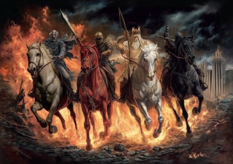 Art Puzzle Mahşerin Dört Atlısı  1000 Parça Puzzle