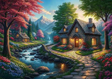 Art Puzzle Cennet Vadisi 1000 Parça Puzzle