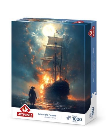 Art Puzzle Alevlerin Ardında 1000 Parça Puzzle