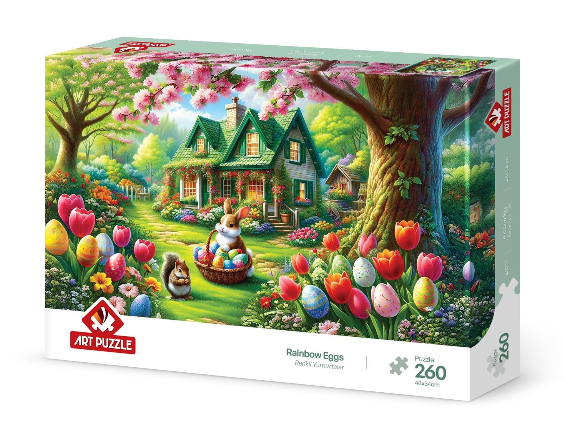 Art Puzzle Renkli Yumurtalar 260 Parça Puzzle