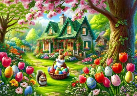 Art Puzzle Renkli Yumurtalar 260 Parça Puzzle