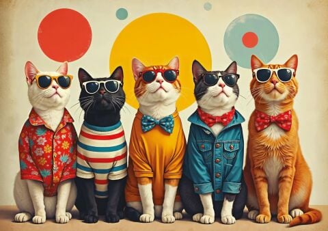 Art Puzzle Retro Yazına hazır 500 Parça Puzzle