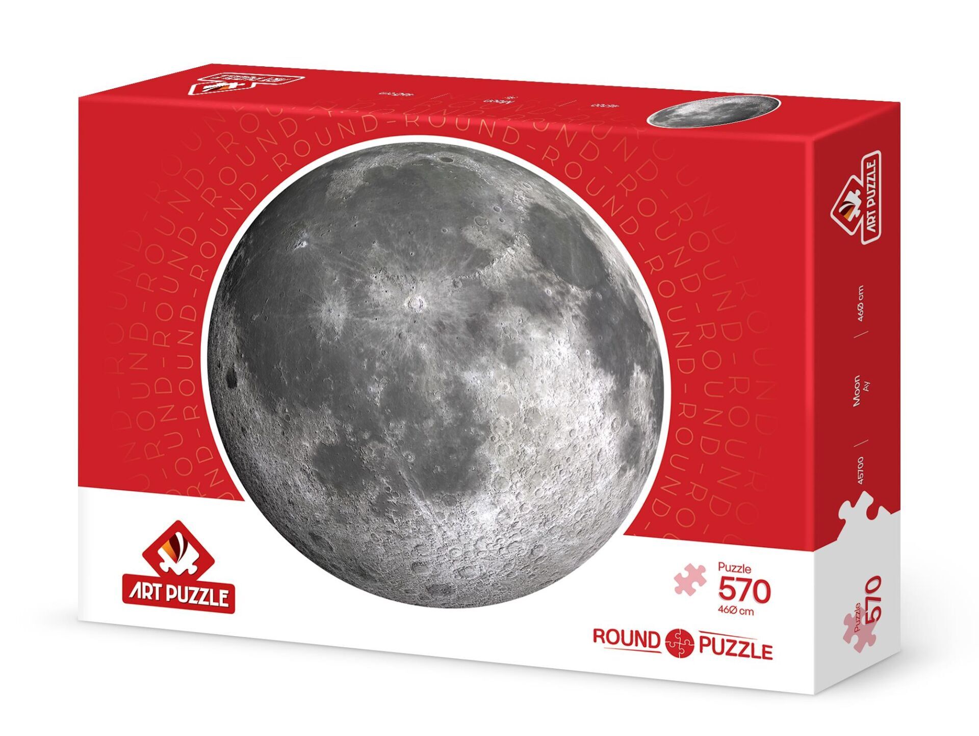 Art Puzzle Ay 570 Parça Round Puzzle