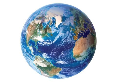 Art Puzzle Dünya 570 Parça Round Puzzle