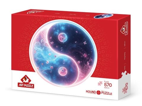 Art Puzzle Ying Yang 570 Parça Round Puzzle
