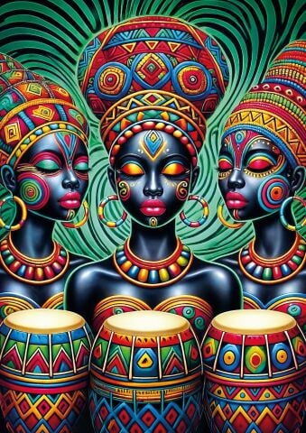 Art Puzzle Kabile Ritmi 1000 Parça Puzzle