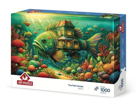Art Puzzle Balık Ev 1000 Parça Puzzle