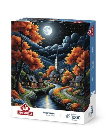 Art Puzzle Hazan Gecesi 1000 Parça Puzzle