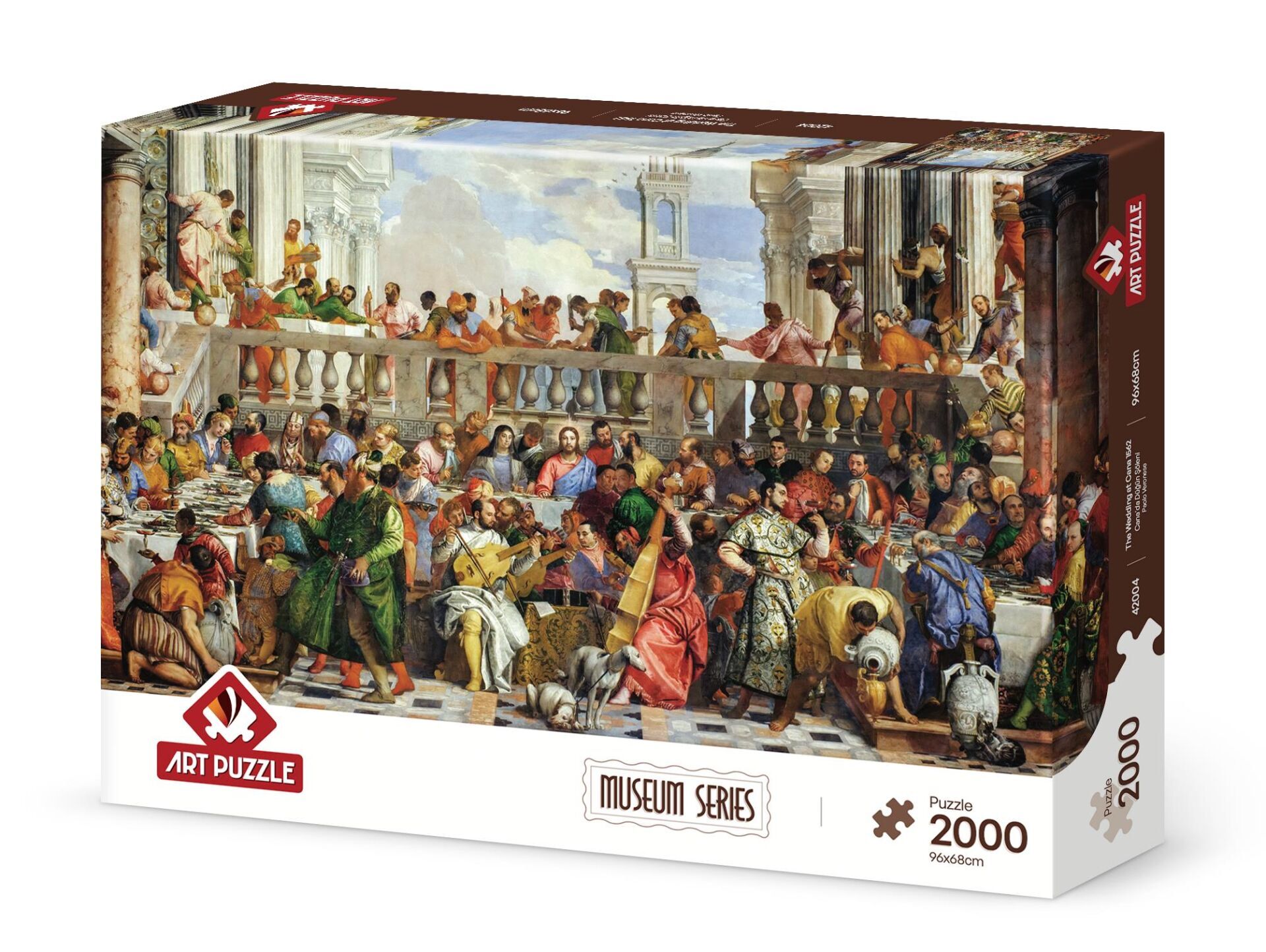 Art Puzzle Cana'da Düğün Şöleni,1562 2000 Parça Puzzle