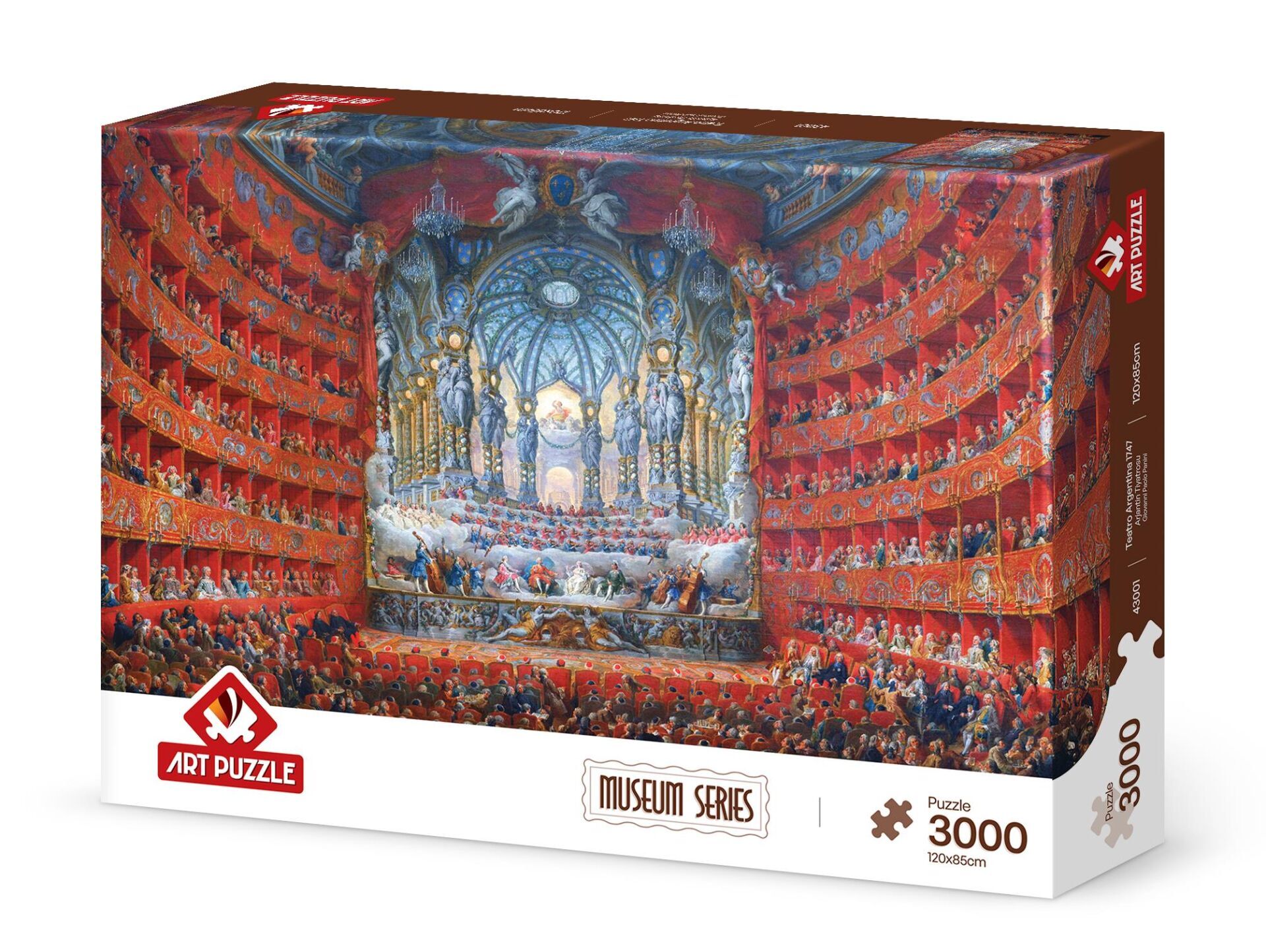 Art Puzzle Arjantin Tiyatrosu,1747 3000 Parça Puzzle