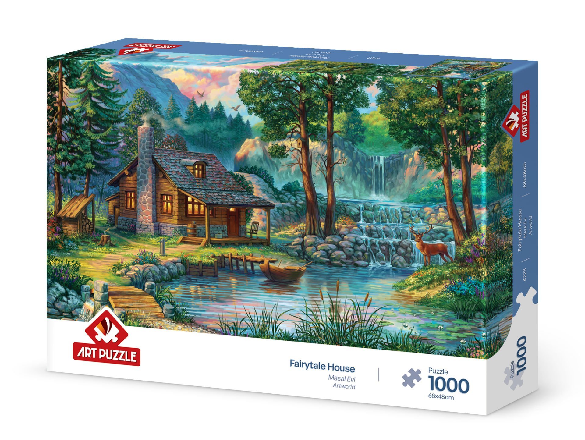 Art Puzzle Masal Evi 1000 Parça Puzzle