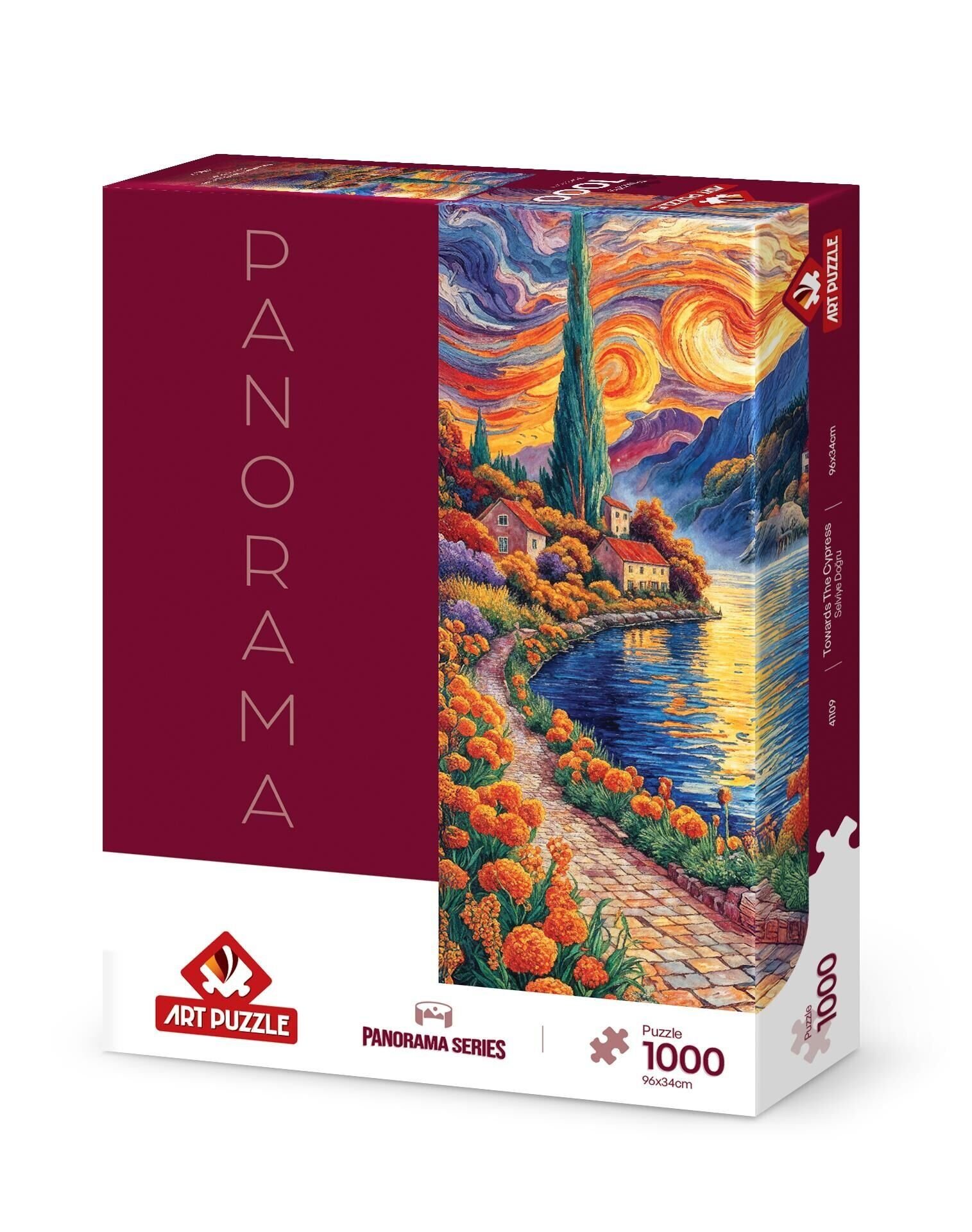 Art Puzzle Selviye Doğru 1000 Parça Panorama Puzzle