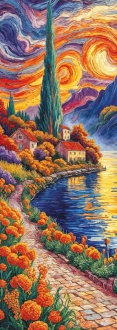 Art Puzzle Selviye Doğru 1000 Parça Panorama Puzzle