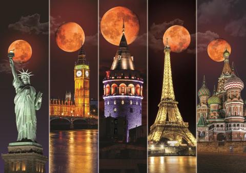 Art Puzzle Kanlı Ay 1500 Parça Puzzle