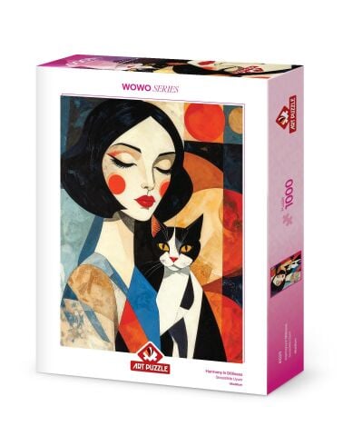 Art Puzzle Sessizlikte Uyum 1000 Parça Puzzle