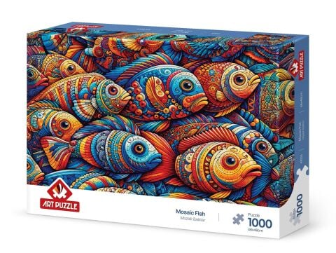 Art Puzzle Mozaik Balıklar 1000 Parça Puzzle