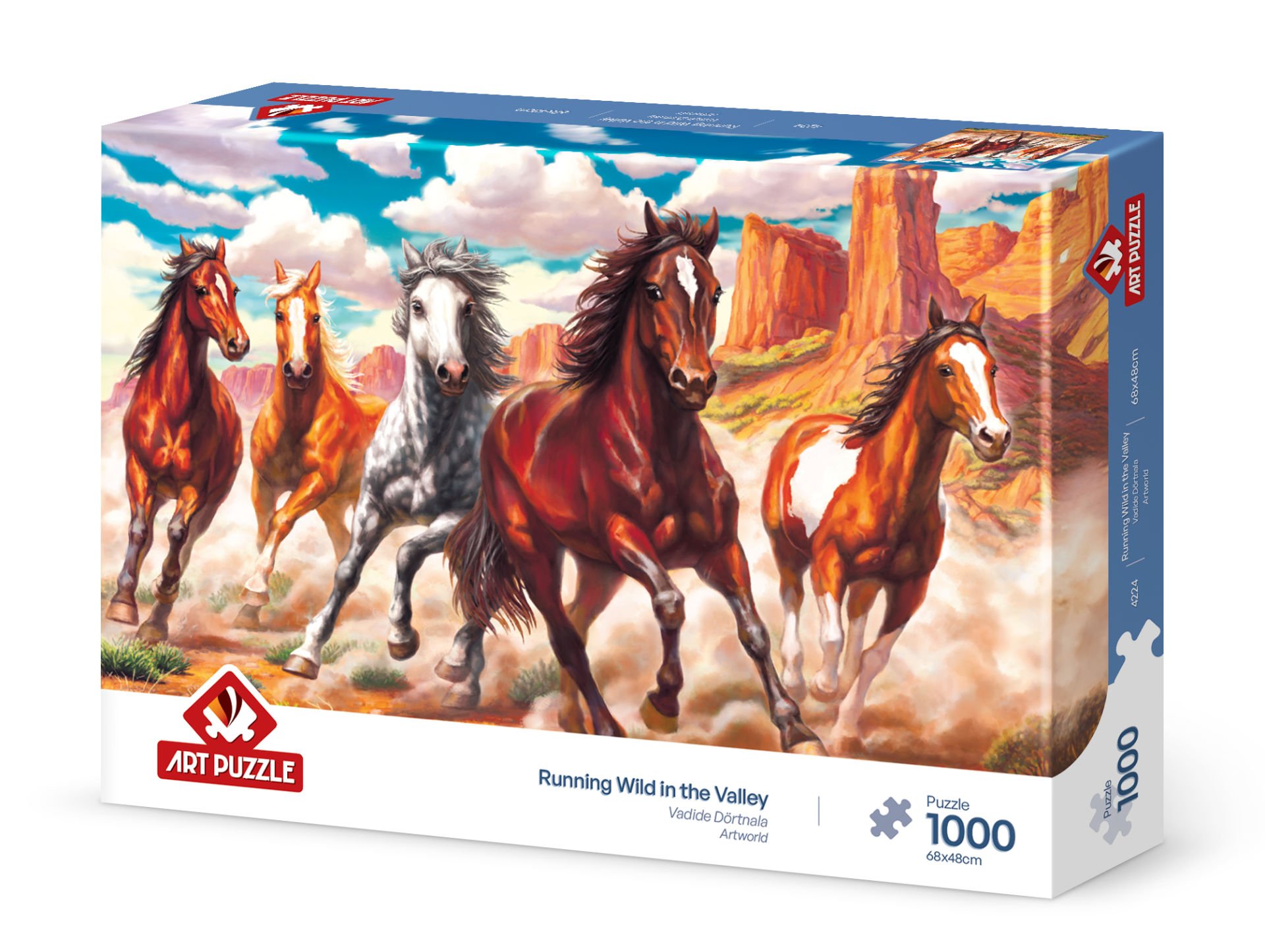 Art Puzzle Vadide Dörtnala 1000 Parça Puzzle