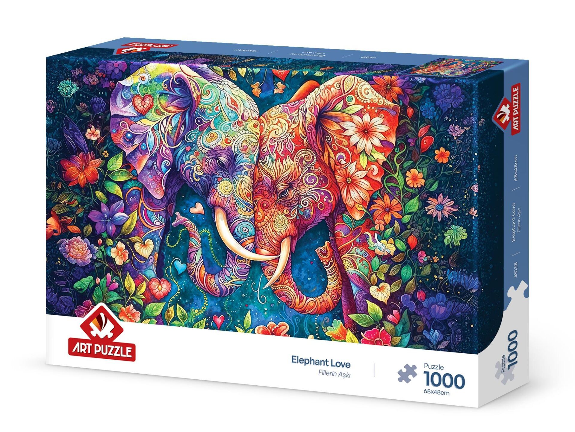 Art Puzzle Fillerin Aşkı 1000 Parça Puzzle