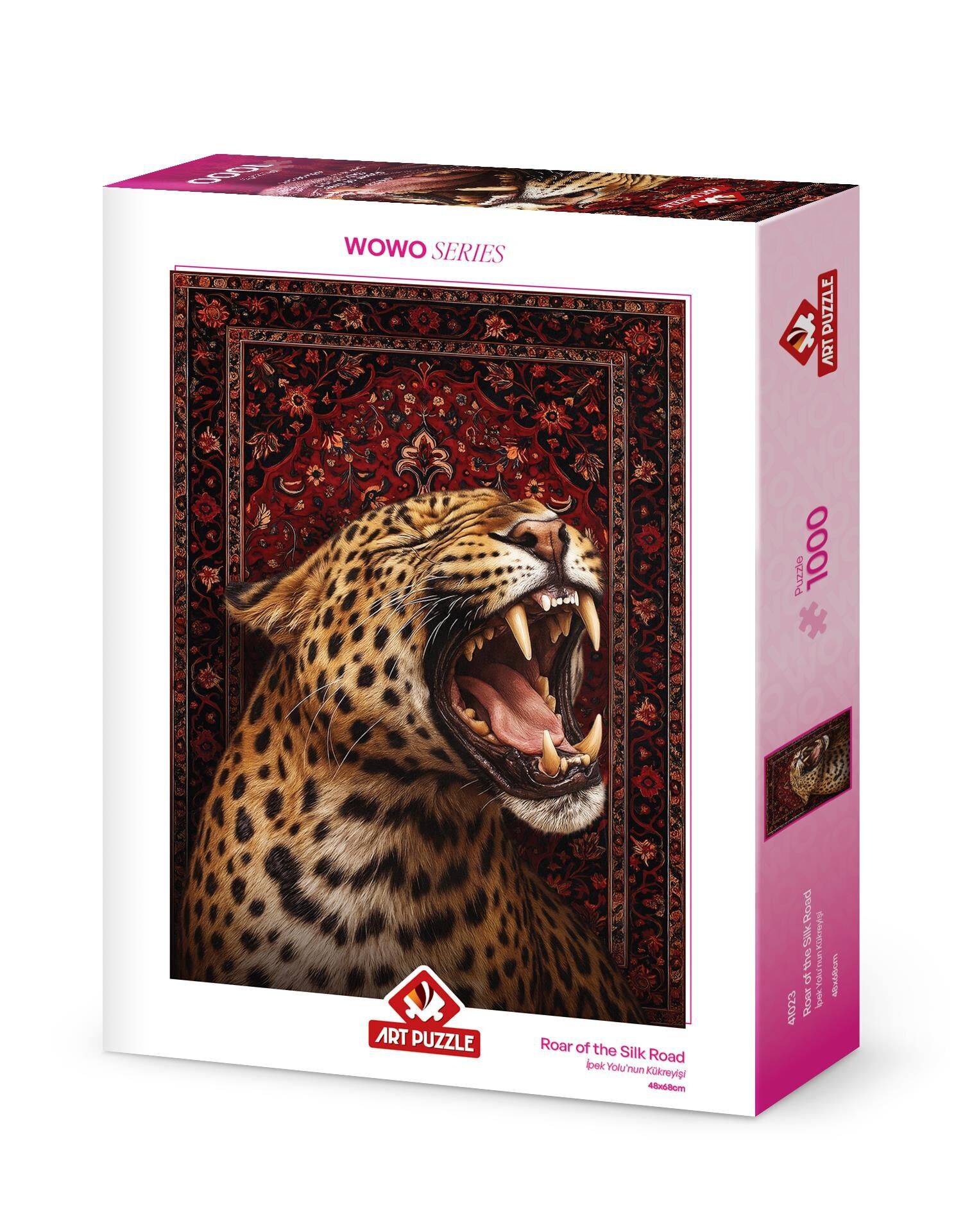 Art Puzzle İpek Yolu'nun Kükreyişi 1000 Parça Puzzle