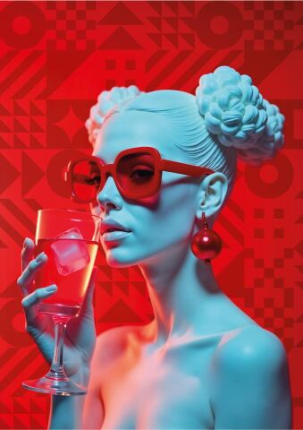 Art Puzzle Crimson Kokteyl 1000 Parça Puzzle