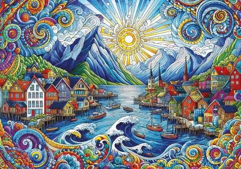 Art Puzzle Kelt Rüzgarı 1500 Parça Puzzle
