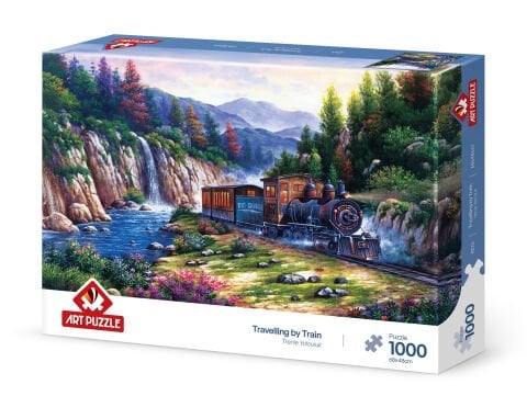 Art Puzzle Trenle Yolculuk 1000 Parça Puzzle