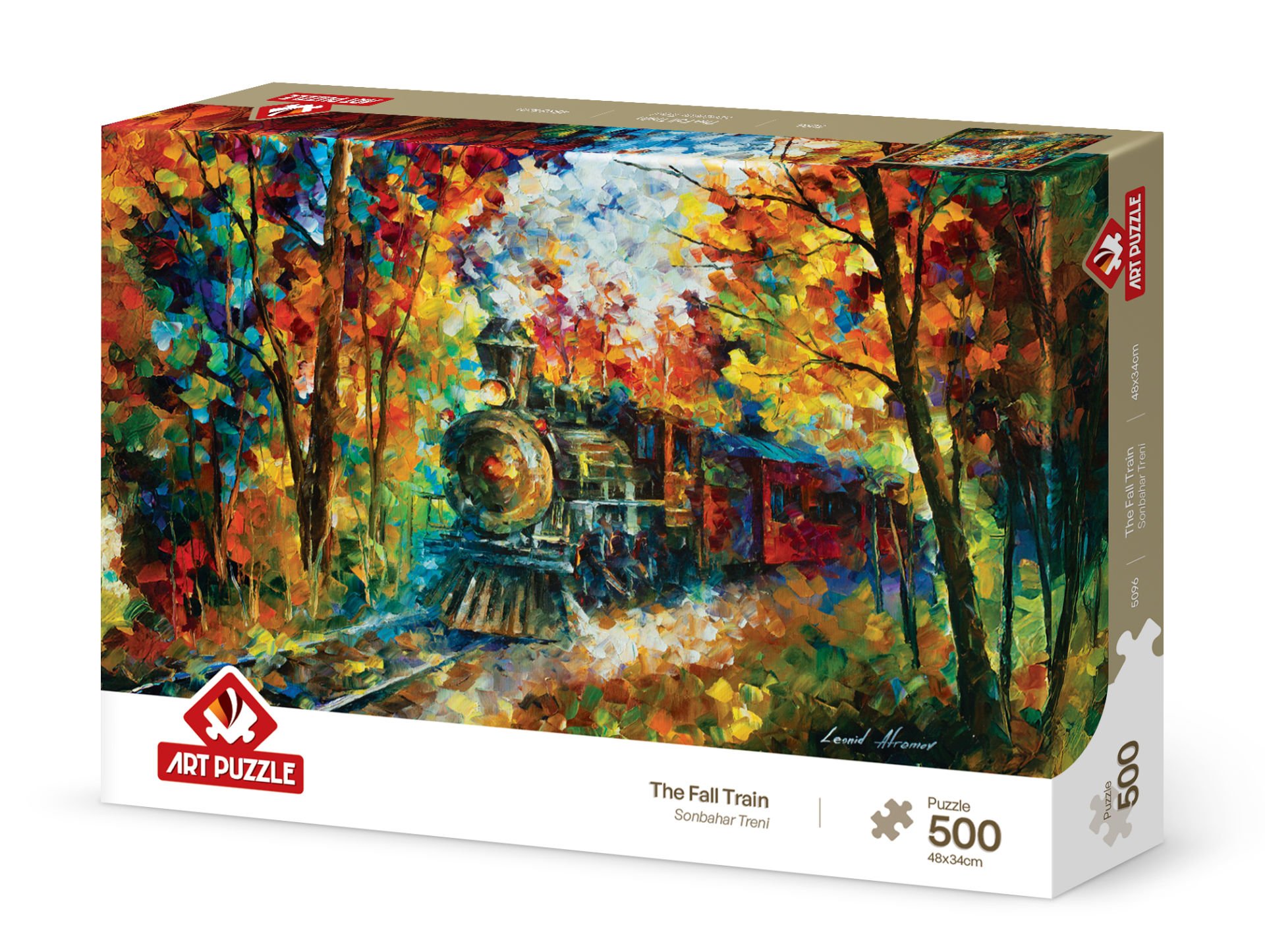 Art Puzzle Sonbahar Treni 500 Parça Puzzle