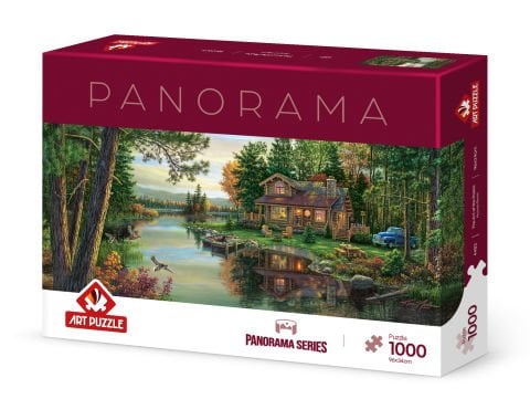 Art Puzzle Huzurun Resmi 1000 Parça Panorama Puzzle