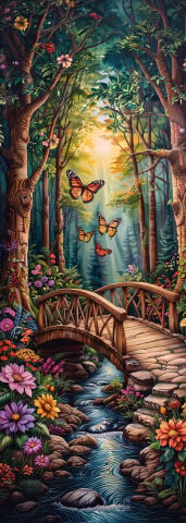 Art Puzzle Saklı Bahçe 1000 Parça Panorama Puzzle