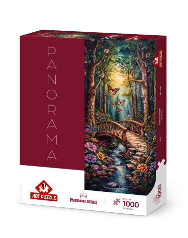 Art Puzzle Saklı Bahçe 1000 Parça Panorama Puzzle