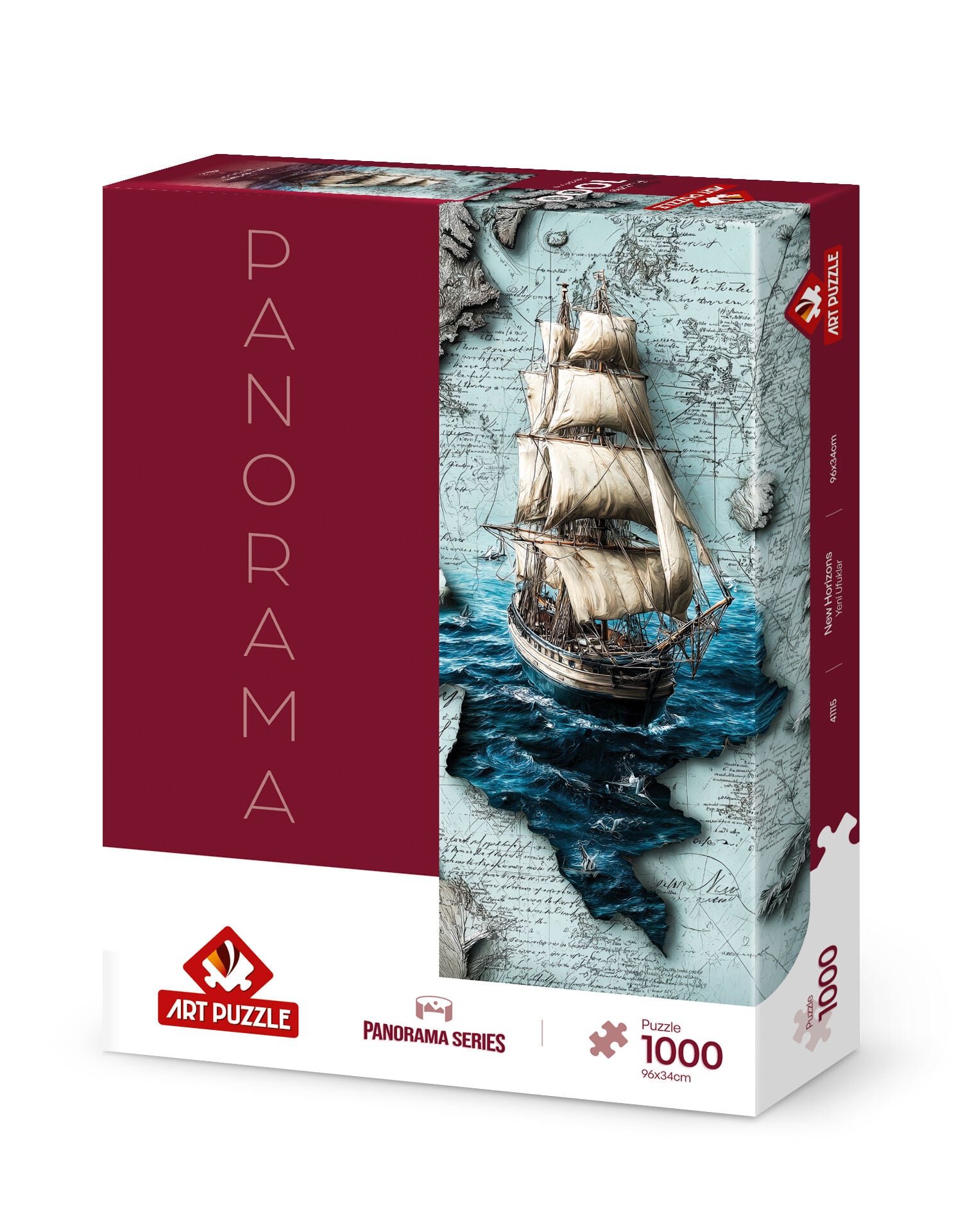Art Puzzle Yeni Ufuklar 1000 Parça Panorama Puzzle