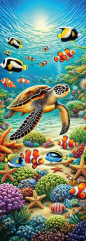 Art Puzzle Su Altı Dünyası 1000 Parça Panorama Puzzle